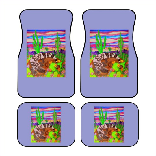 Discover Arizonna Gila Monster Car Mats