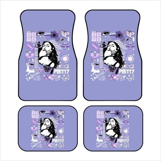 Discover Olivia Rodrigo Guts Car Mats, Guts Tour 2024 Car Mats