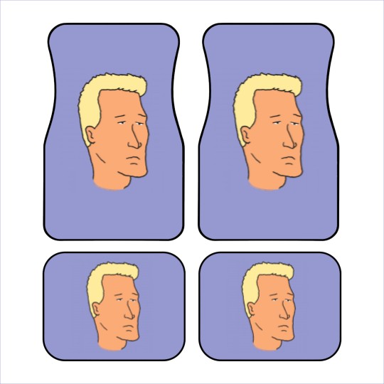 Discover king of the hill boomhauer simple portrait Car Mats