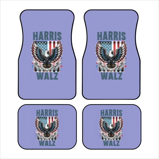 Discover Harris Walz Car Mats, Kamala Harris Walz 2024 Car Mats, Madam President Car Mats