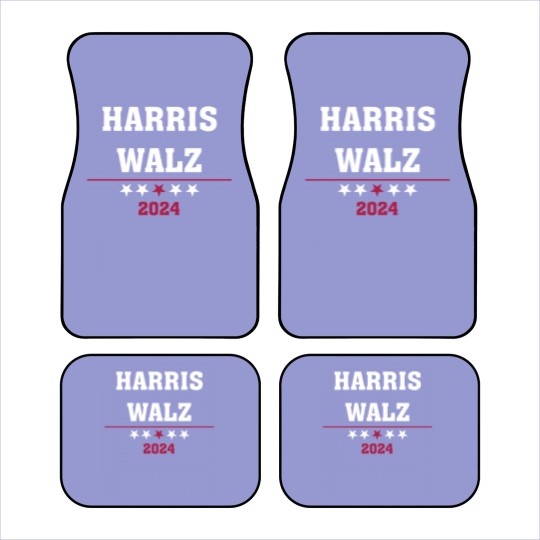 Discover Kamala Harris Tim Walz 2024 ,Democrat VP Vice President USA Election Car Mats