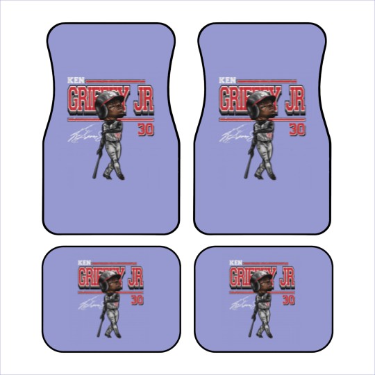 Discover Ken Griffey Jr. Cartoon - Ken Griffey Jr - Car Mats