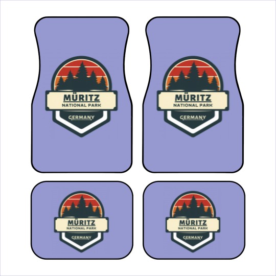 Discover muritz germany national park 2 Car Mats