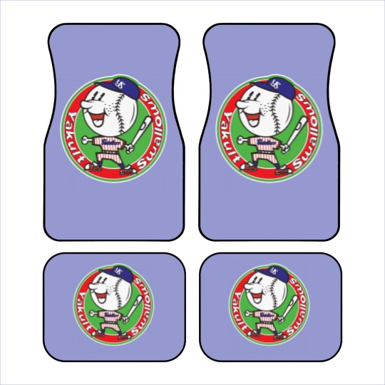 Discover Nippon Professional Baseball Yakult Swallows Retro Car Mats