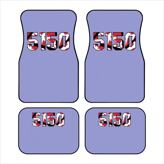 Discover 5150 E  V  H Guitar Inspired Illustration Car Mats
