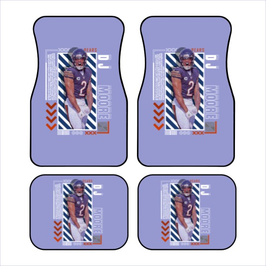 Discover Dj Moore Paper Poster Version 10 Car Mats
