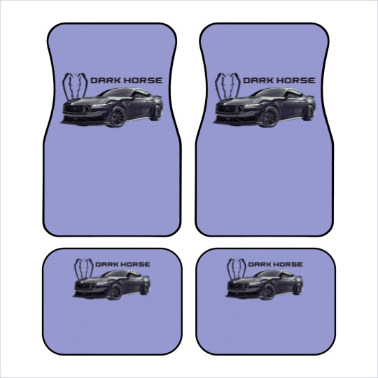 Discover dark horse Mustang GT 5.0L V8 coyote engine Perf Car Mats