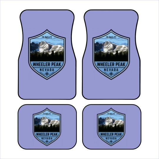 Discover Wheeler Peak In Nevada Car Mats