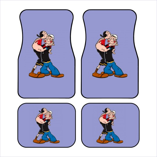 Discover Popeye and Olive Active Car Mats