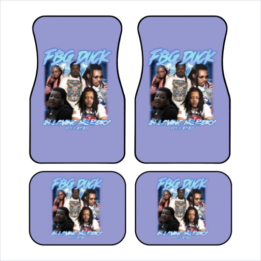 Discover FBG Duck Hiphop Car Mats, FBG Duck American Rapper Car Mats