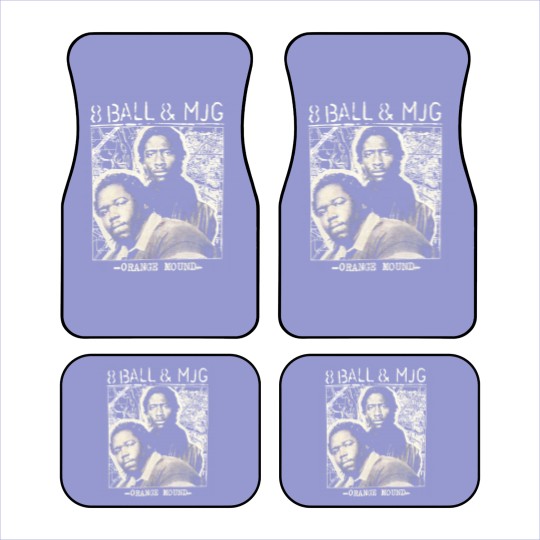 Discover 8Ball & MJG Car Mats Rapper Vintage Car Mats