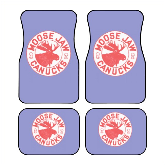 Discover Moose Jaw Canucks Hockey Car Mats