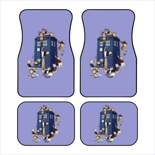 Discover Doctor Cat Car Mats, Doctor Who Car Mats, Time Lord Car Mats