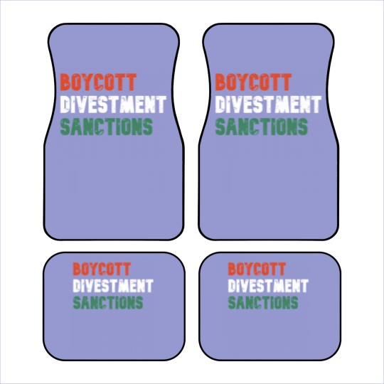 Discover Bds (Boycott Divestment Sanctions) Car Mats