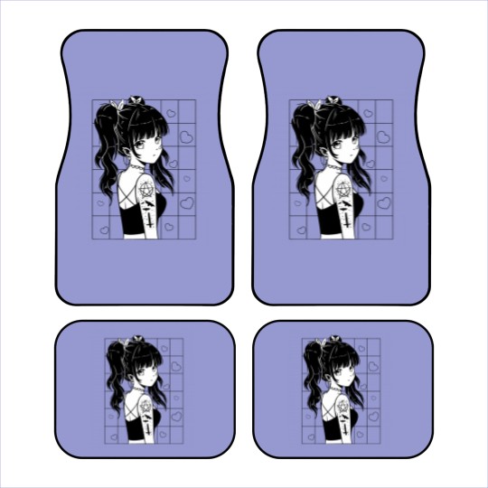 Discover Anime girl Anime girl Anime girl Car Mats
