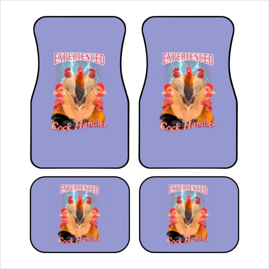 Discover experienced cock handler Car Mats