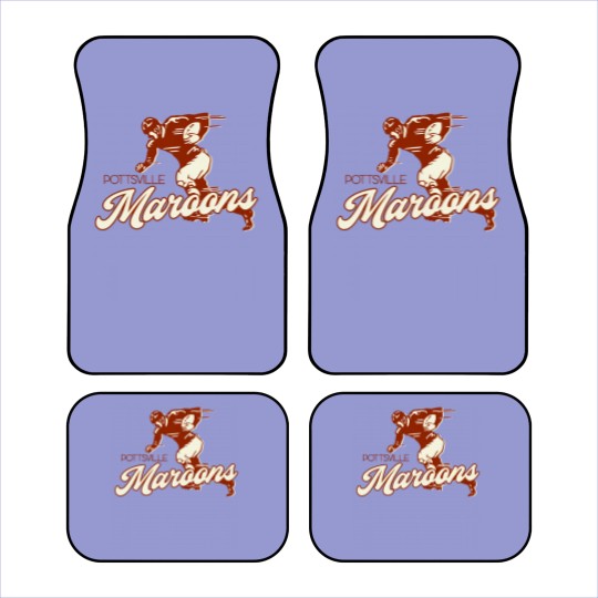 Discover Defunct Pottsville Maroons Football Team Car Mats Car Mats