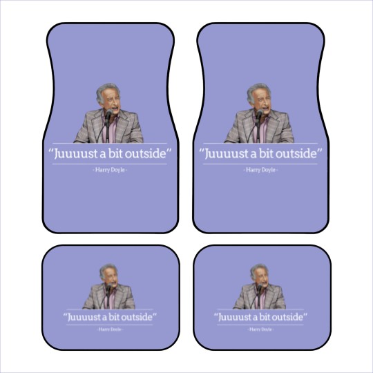 Discover Juuuust a bit outside - Harry Doyle Major League Car Mats