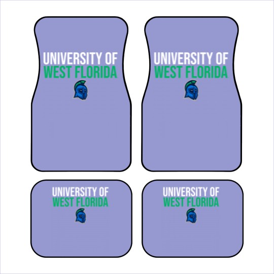 Discover university of west florida uwf argonauts stacked Car Mats