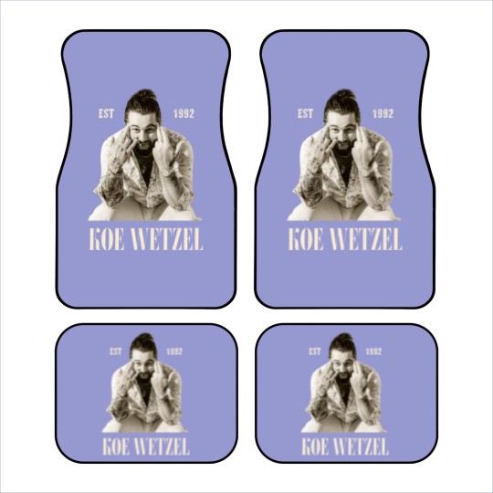Discover Koe Country Music Car Mats, Wetzel Car Mats, Country Music 2024 Koe Concert Car Mats