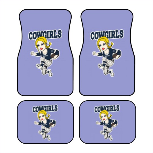 Discover Dallas Cowgirls Car Mats Car Mats