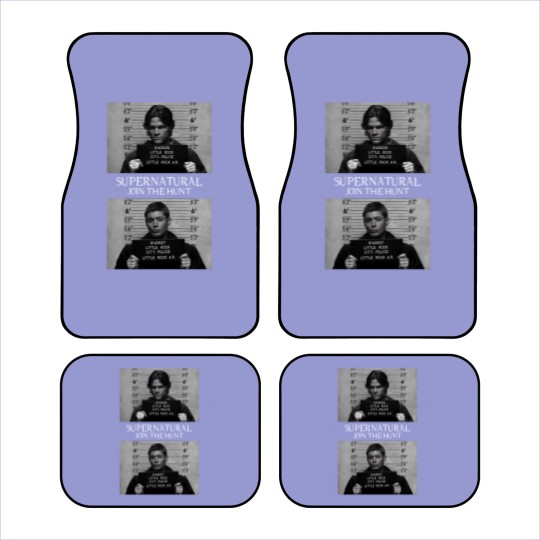 Discover Supernatural Mugshots Car Mats