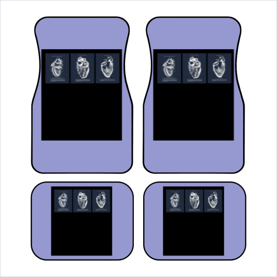 Discover Anatomy Of Human Heart Car Mats