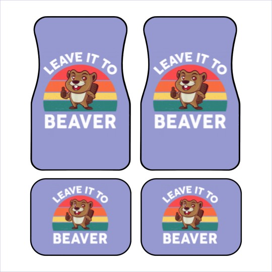 Discover Leave It To Beaver  Men Kids Funny Beaver Car Mats