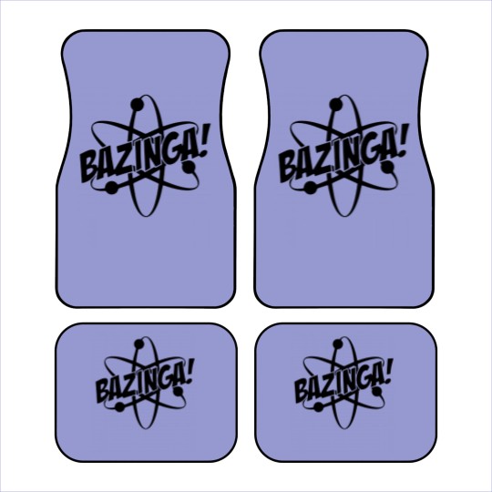 Discover Bazinga Car Mats