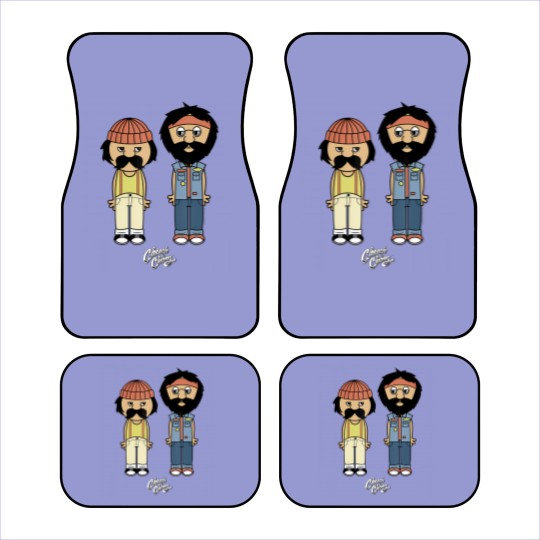 Discover cheech chong toon style full bodies with classic logo t Car Mats