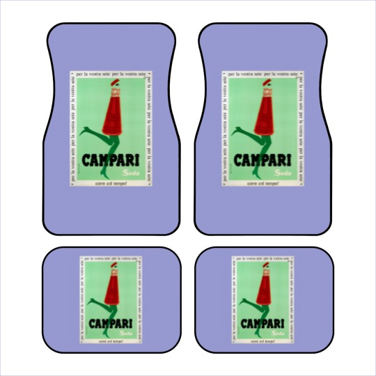 Discover Campari Soda Car Mats