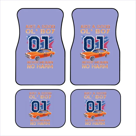 Discover Good ol boy School Dukes of Hazzard 210 Car Mats