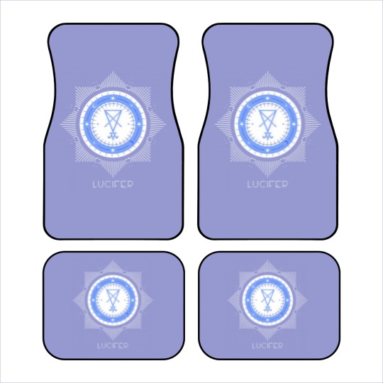Discover Lucifer sigil seal Morning Star - Lucifer - Car Mats
