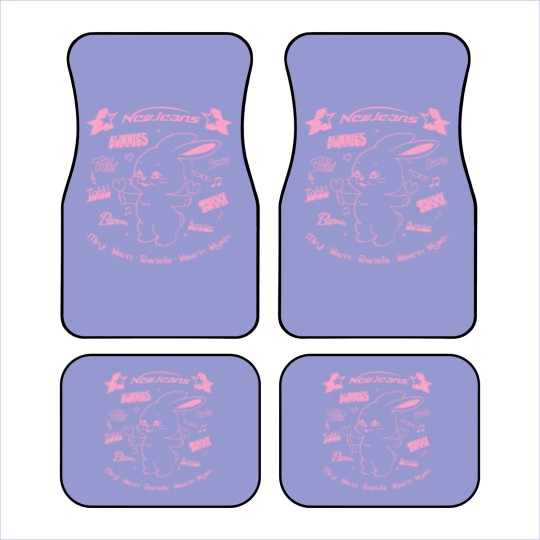 Discover NewJeans Kpop Car Mats, NewJeans Merch, NewJeans Car Mats