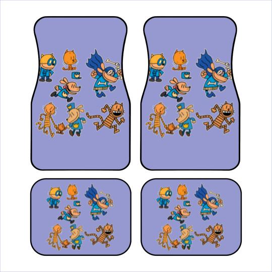 Discover Dog Man Car Mats