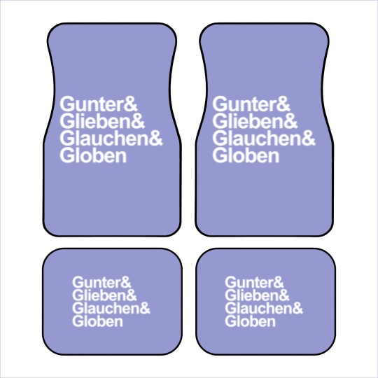 Discover Gunter Glieben Glauchen Globen Car Mats