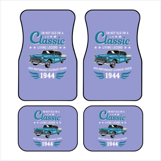 Discover vintage 1944 birthday car for legends born in 1944 Car Mats