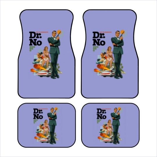 Discover James Bond Dr.No V2 Car Mats Vintage Movie Car Mats