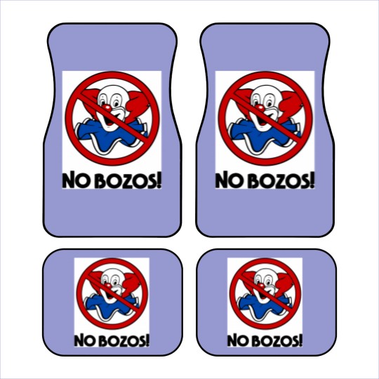 Discover NO BOZOS Car Mats