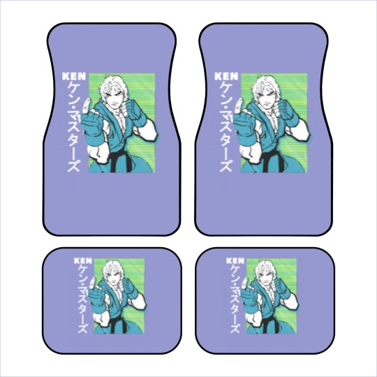 Discover Street Fighter Ken Car Mats