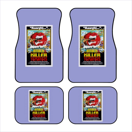Discover Attack of the Killer Tomatoes 1978 Movie Poster Car Mats