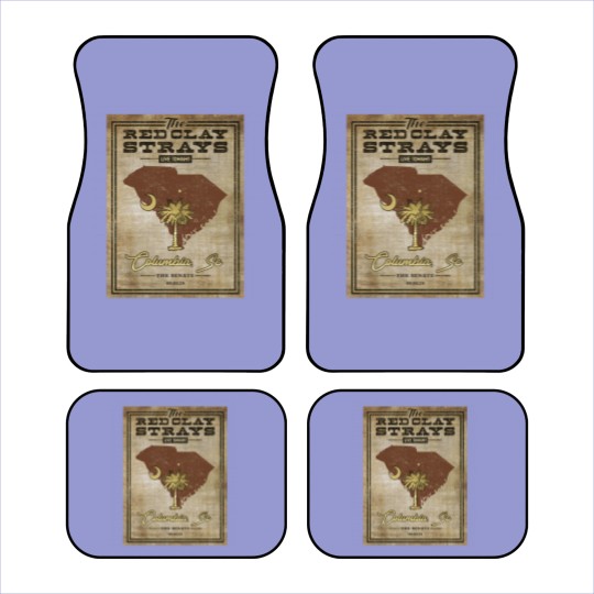 Discover Red Clay Strays Car Mats