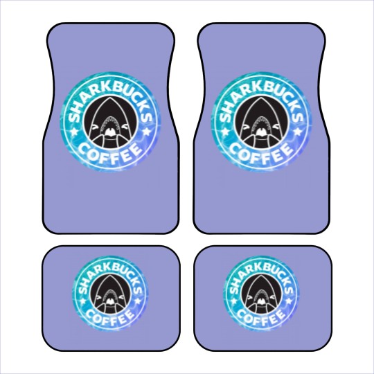 Discover Sharkbucks Logo [Water] Car Mats