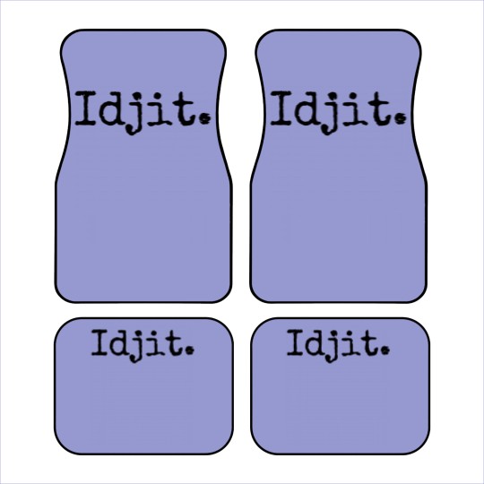Discover Idjit Supernatural Car Mats Car Mats
