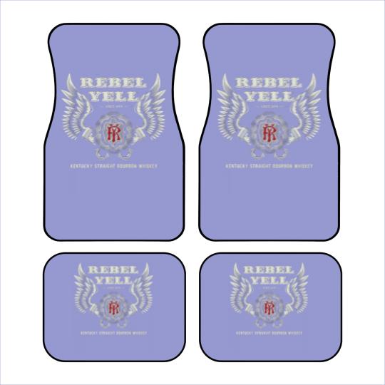 Discover Rebel Yell-Since 1849-Bourbon Whiskey-Logo Car Mats Car Mats