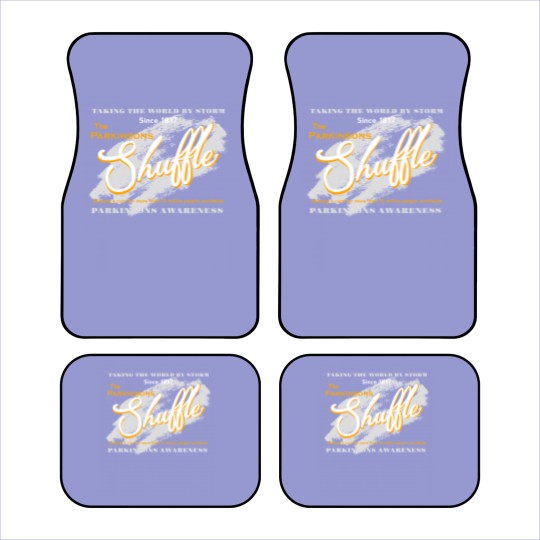 Discover The Parkinsons Shuffle - Parkinsons Awareness Car Mats
