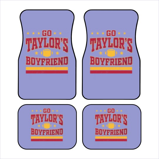 Discover Go Taylors Boyfriend Car Mats, Swift Kelce Car Mats