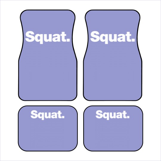 Discover Squat. Car Mats