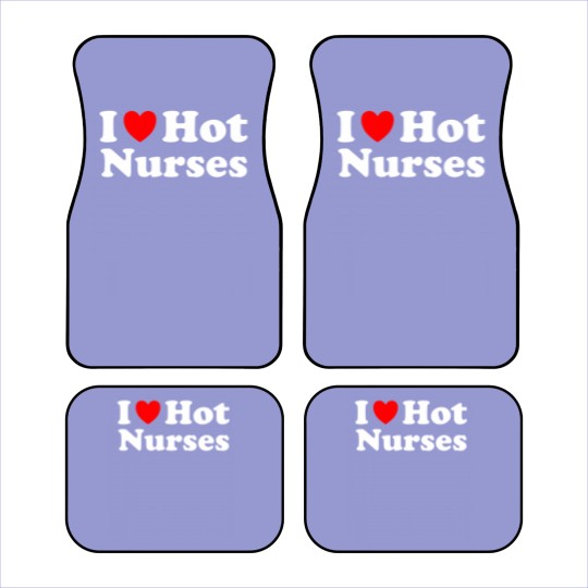Discover I Heart Hot Nurses I Love Hot Nurses Car Mats