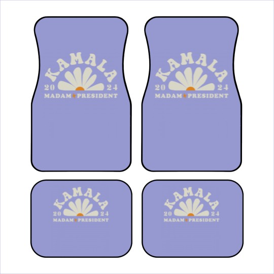 Discover Kamala Harris 2024 Madam President Car Mats Feminist Car Mats KAMALA Car Mats Vote Harris Cool